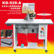 Kangda KD-928-A Vollautomatisches Kleben und Reißverschluss-Klebemaschine Juwang Automatisch Reißverschluss und Kleber Reißverschlussmaschine